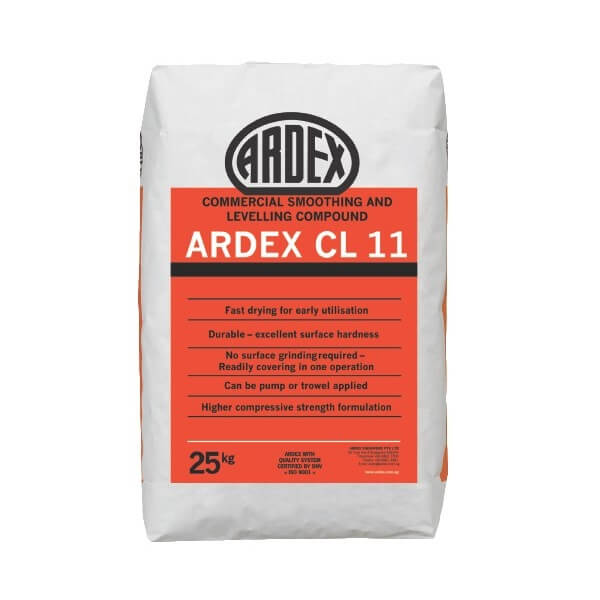 ARDEX ปูนปรับระดับและปรับพื้นเรียบCL11 25กก.