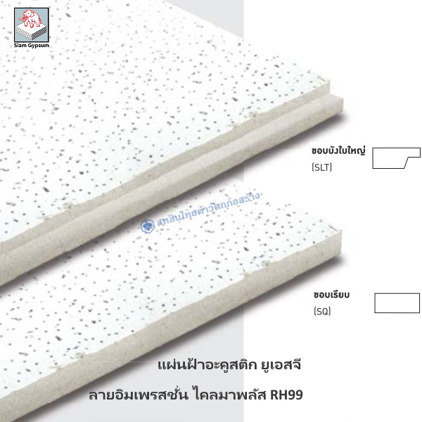 แผ่นฝ้าอะคูสติก ME904-เรียบ 60x120x0.16ซม. อิมเพรสชัน P8