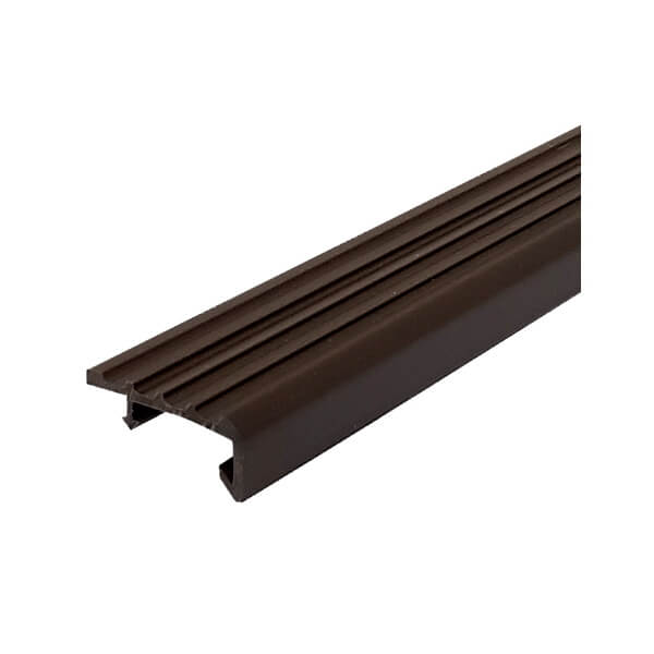 L38 จมูกบันได PVC SUCCESS สีน้ำตาลเข้ม