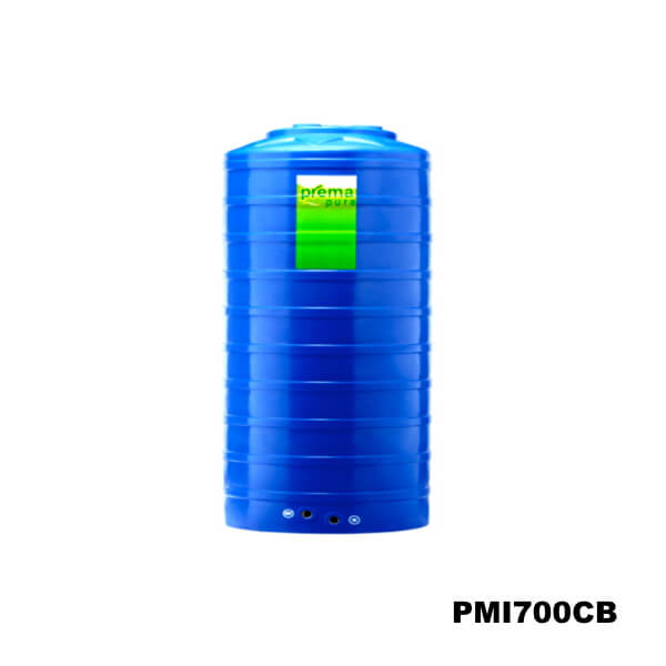 ถังเก็บน้ำบนดิน PREMA สีฟ้า 700ลิตร