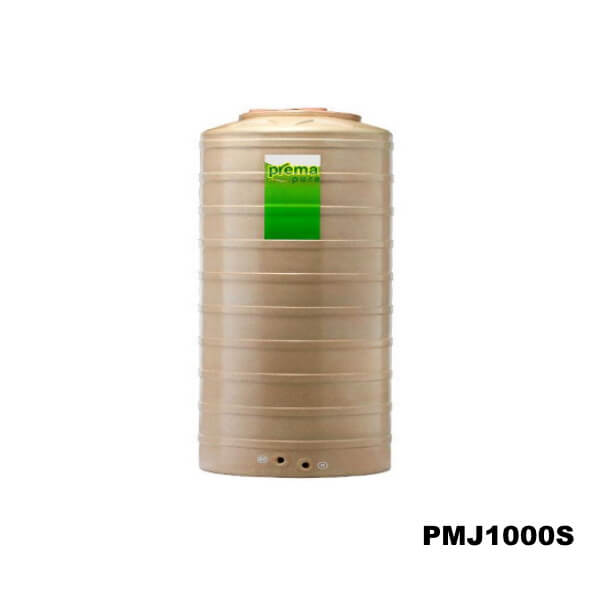 ถังเก็บน้ำบนดิน PREMA สีแซนด์สโตน 1000ลิตร