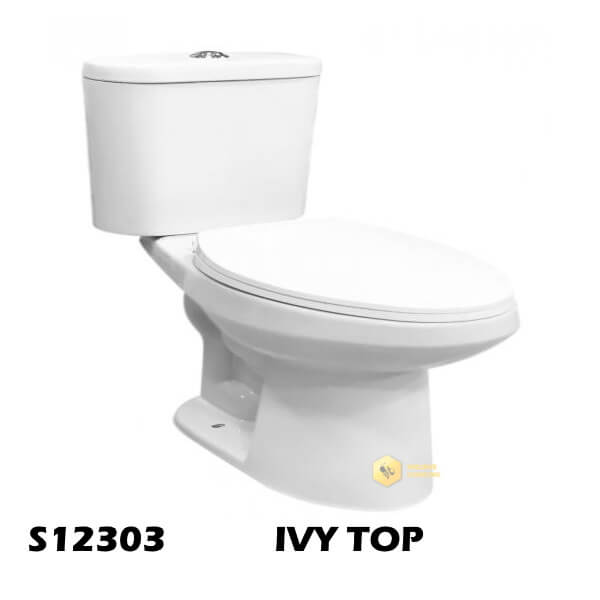 สุขภัณฑ์2PC IVY TOP(SOFT)3/6L(BOWL+TANK)