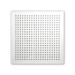 แผ่นฝ้าลดเสียงสะท้อน เอคโค่บล็อค ไทล์ รุ่นฉลุสีเหลี่ยม Square12 ขอบบังใบ