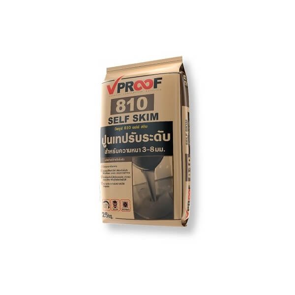 VPROOF 810 SELF SKIM ปูนเทปรับระดับ 25กก.