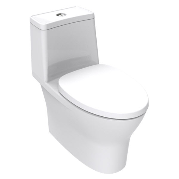 สุขภัณฑ์ชิ้นเดียว TF-2530 Flexio ฝารองนั่งเปิด-ปิดนุ่นนวล