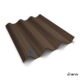 กระเบื้องหลังคาพรีม่า สีน้ำตาล 55x65ซม.