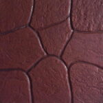 แสตมป์เพฟ ลายโรม่า SCG แดง 40x40x3.5ซม.
