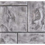 แสตมป์เพฟ ลายเอเธนส์ SCG เทา 40x40x3.5ซม.