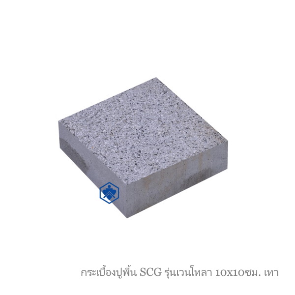 กระเบื้องปูพื้น SCG รุ่นเวนโทลา 10x10ซม. เทา