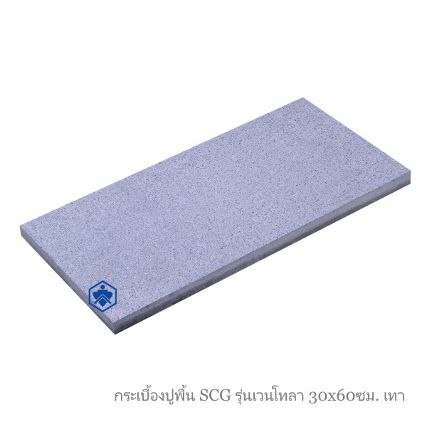 กระเบื้องปูพื้น SCG รุ่นเวนโทลา 30x60ซม. เทา