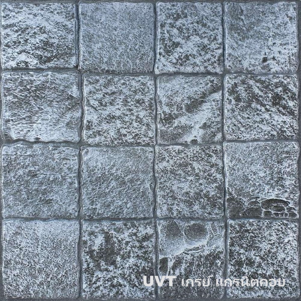 กระเบื้องปูพื้น UVT เกรย์ แกรนิต คอบ 40x40x3.5cm.