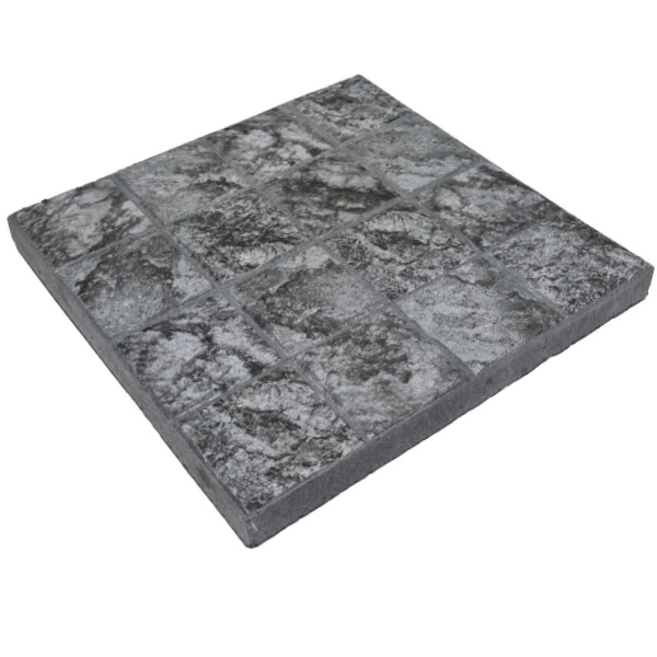 กระเบื้องปูพื้นUVT 40x40cm. แบล็ก มาร์เบิ้ล คอบ16