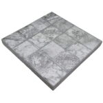 กระเบื้องปูพื้นUVT 40x40cm. เกรย์ มาร์เบิ้ล คอบ16