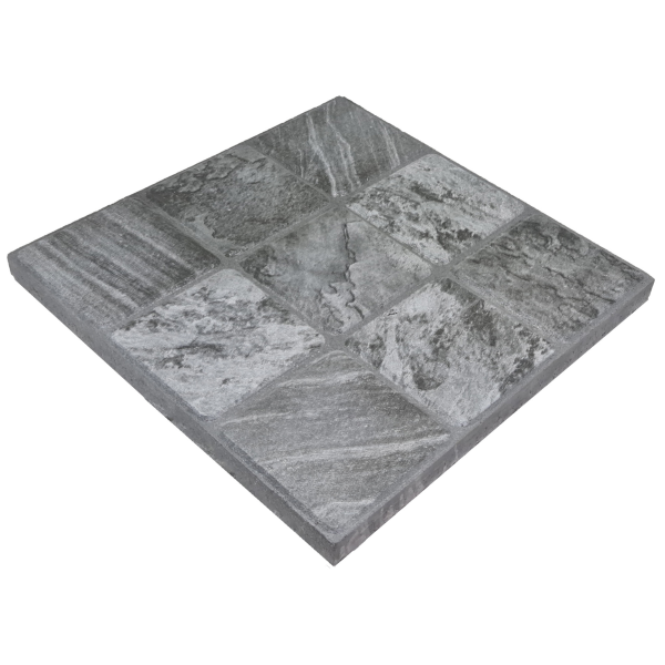 กระเบื้องปูพื้นUVT 40x40cm. แบล็ก มาร์เบิ้ล คอบ9