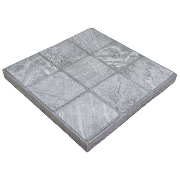 กระเบื้องปูพื้นUVT 40x40cm. เกรย์ มาร์เบิ้ล คอบ9