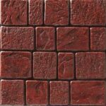 แสตมป์เพฟ ลายลอนดอน SCG แดง 40x40x3.5ซม.