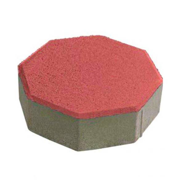 บล็อกปูพื้น จินตนาการ-อัฐศิลา 6ซม. สีแดง