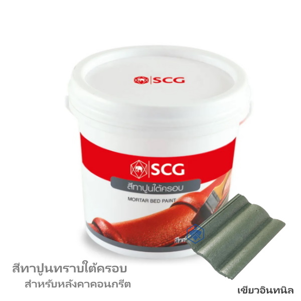 สีทาปูนทรายใต้ครอบ เขียวอินทนิล CAPA