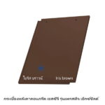 กระเบื้องเพรสทีจ X-Shield ไอริส บราวน์
