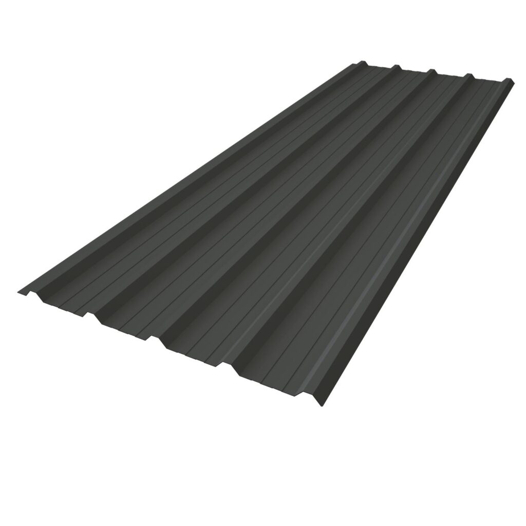 หลังคาเมทัลรูฟ SSR760-NoiseTECH 0.35 CHARCOAL GRAY (สั่งตัด)