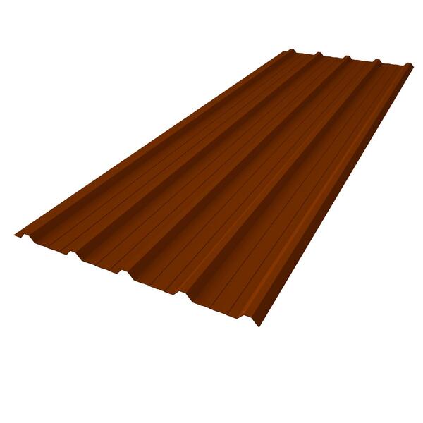 หลังคาเมทัลรูฟ SSR760-NoiseTECH 0.35 TERRACOTTA (สั่งตัด)