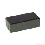 ศิลาเหลี่ยม 10X20X6ซม. สีดำ