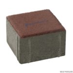 ศิลาเหลี่ยม 10X10X6ซม. สีแดง (แพค)