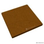 ศิลาเหลี่ยม ลายไทย-ดาราวดี 50x50x6ซม. ส้ม