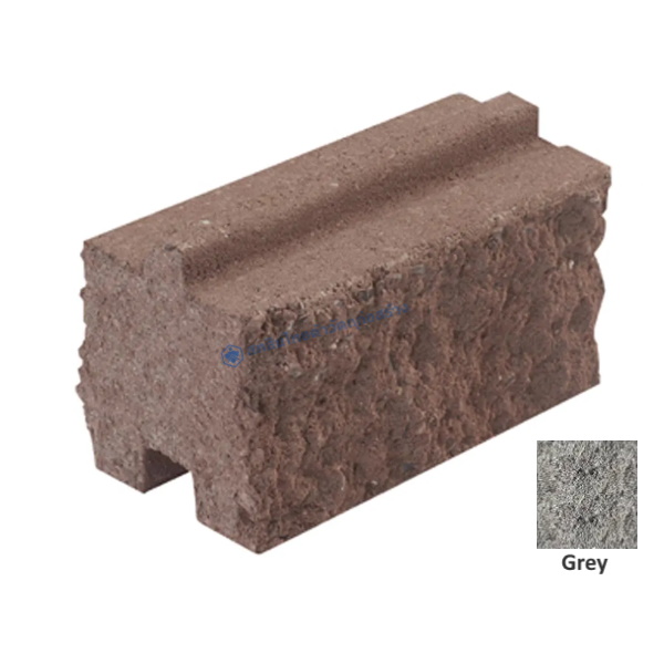 คาสเซิลสโตน ตัวก้อน 20x10x8ซม. เกรย์