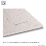 แผ่นฝ้าปรุลาย เท็กซ์เจอร์ทัช 600x1200x12มม. ลายแพลงตอน