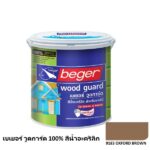 เบเยอร์ วูดการ์ด 100% สีน้ำอะคริลิก 9183 OXFORD BROWN