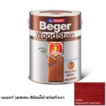 เบเยอร์ วูดสเตน สีย้อมไม้ กึ่งเงา S-2912 สีแดงเชอร์รี่