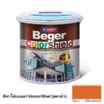 เบเยอร์ คัลเลอร์ชิลด์ สีทาไม้สูตรน้ำ ชนิดทึบแสง 104-6 สีไม้มะฮอกกานี