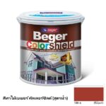 เบเยอร์ คัลเลอร์ชิลด์ สีทาไม้สูตรน้ำ ชนิดทึบแสง 108-6 สีไม้มะค่า