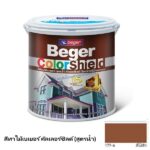 เบเยอร์ คัลเลอร์ชิลด์ สีทาไม้สูตรน้ำ ชนิดทึบแสง 177-6 สีไม้สัก