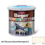 เบเยอร์ คัลเลอร์ชิลด์ สีทาไม้สูตรน้ำ ชนิดทึบแสง B-001 สีขาว