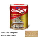 เบเยอร์ ดีไลท์ พลัส วูดสเตน สีย้อมไม้ เงา G-2114 สีใสเงา